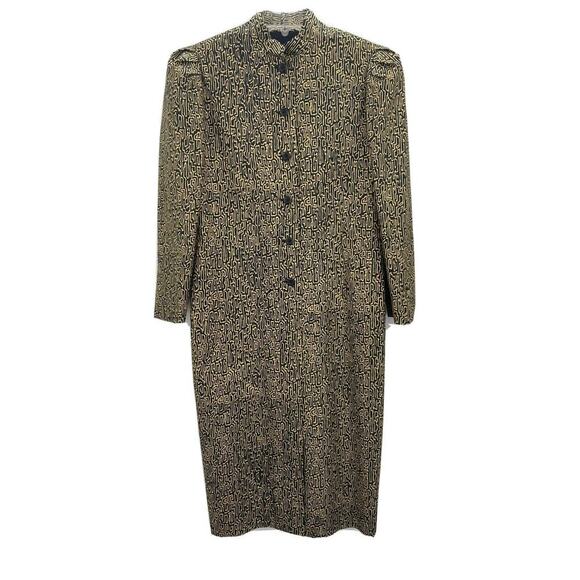 Vintage Design Thai Bangkok Thai Silk Dress - Picture 1 of 6